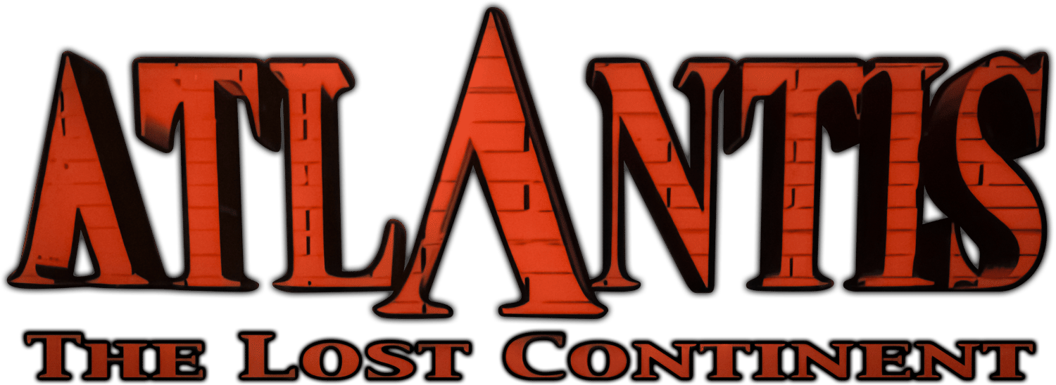 Atlantis The Lost Continent logo for Playstation